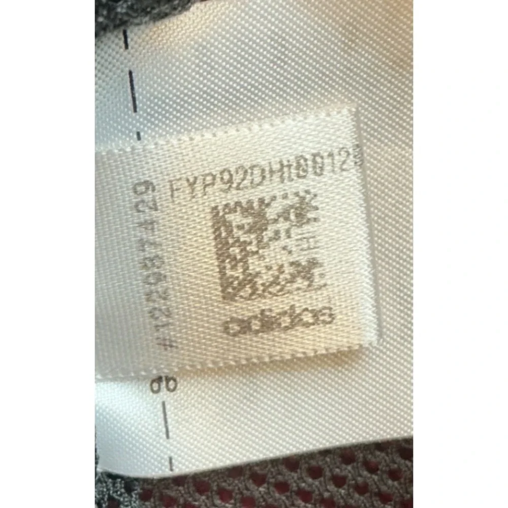 Adidas Vintage Pullover Training Top Red Grey Stripe Soccer Jersey Mens‎ Large